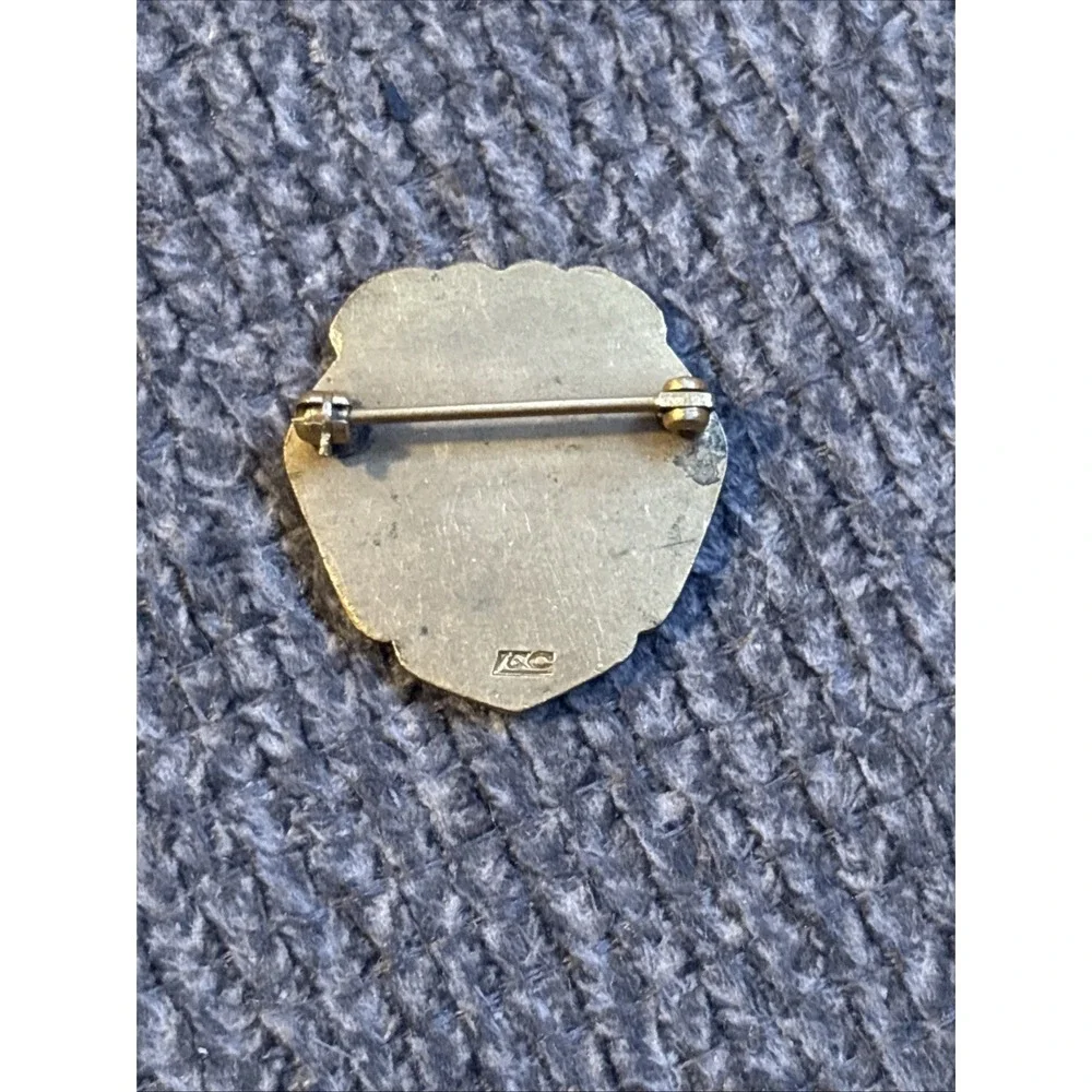 Antique Kiowa Co Dratorical Contest Violin Solo 1926 Pin Brooch